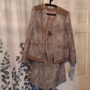 Tweed Blazer and Skirt Set (BRAND NEW WITH TAGS)